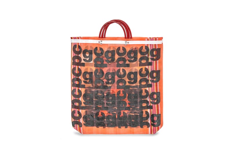 COMME des GARÇONS Monogram Tote Bag Orange