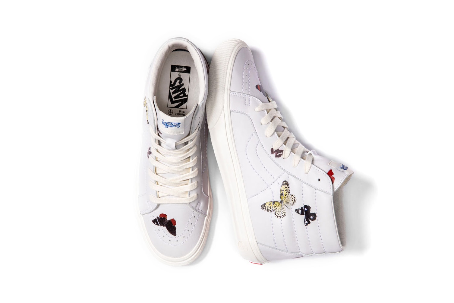 Damien Hirst x Palms Casino Resort x Vans Sk8-Hi Butterfly Sneaker Collection
