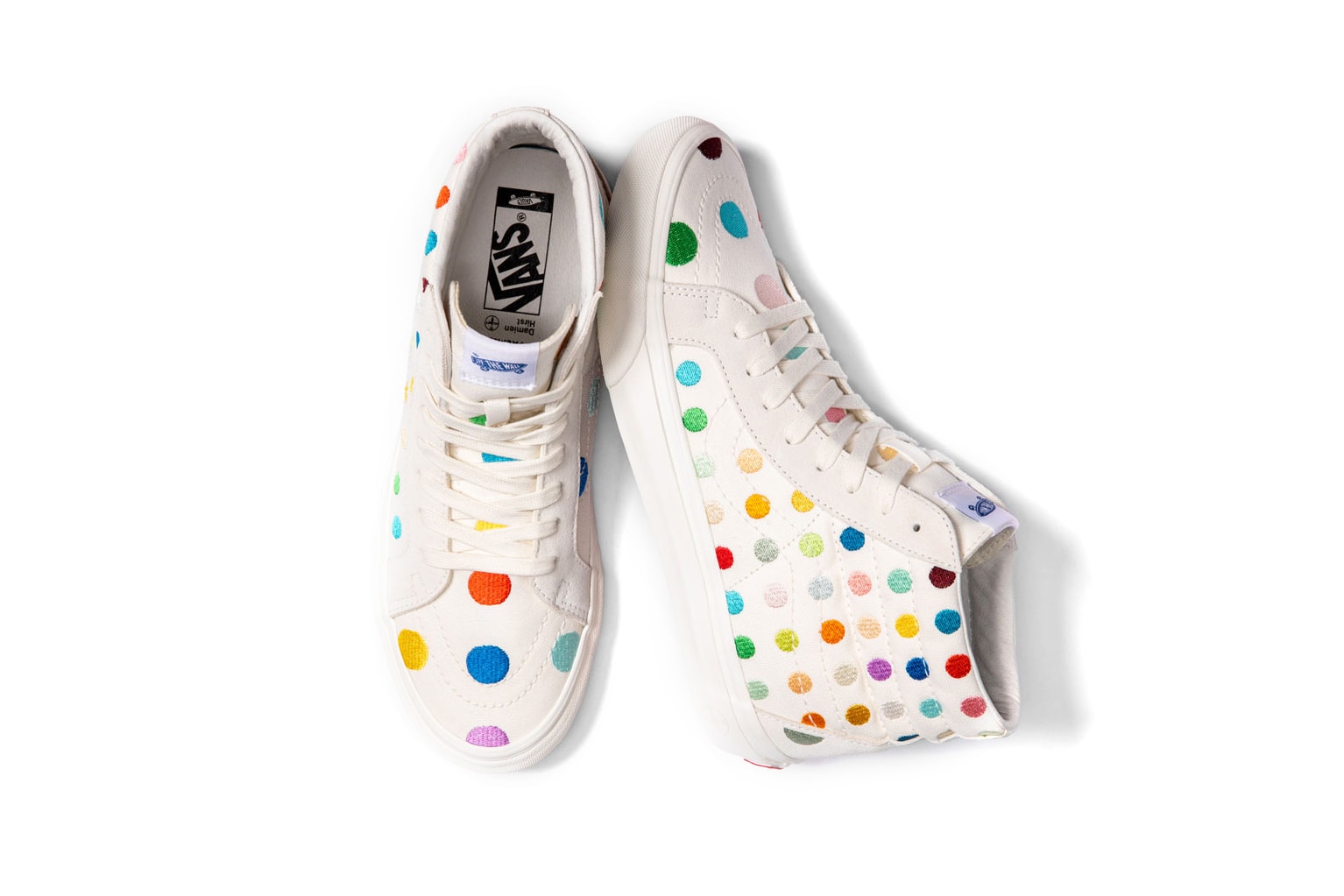 Damien Hirst x Palms Casino Resort x Vans Sk8-Hi Dots Sneaker Collection