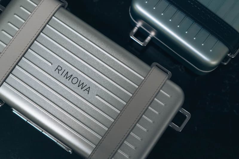 Dior x RIMOWA Trunk Handcase Silver