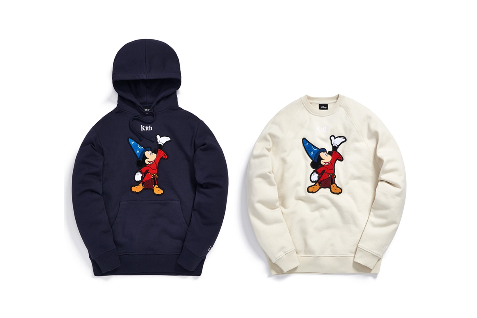 Disney x KITH Collection Mickey Mouse Hoodie Crewneck Wizard
