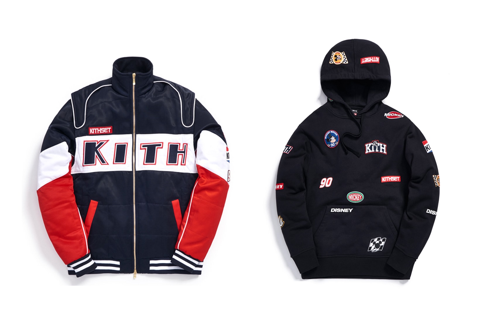 Disney x KITH Collection Racing Jacket Hoodie