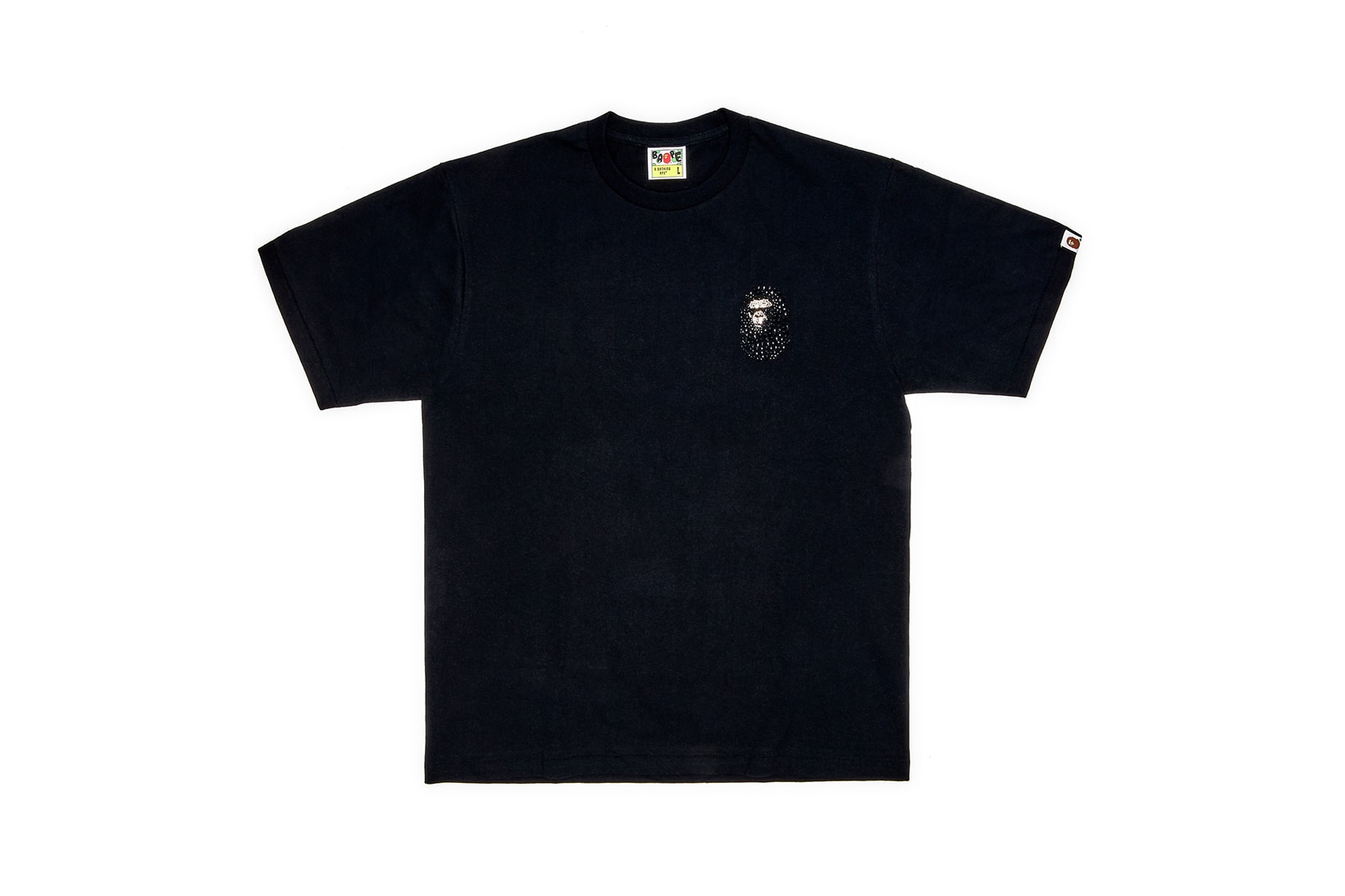 Dover Street Market Monochromarket Anniversary Collection BAPE T-Shirt Black