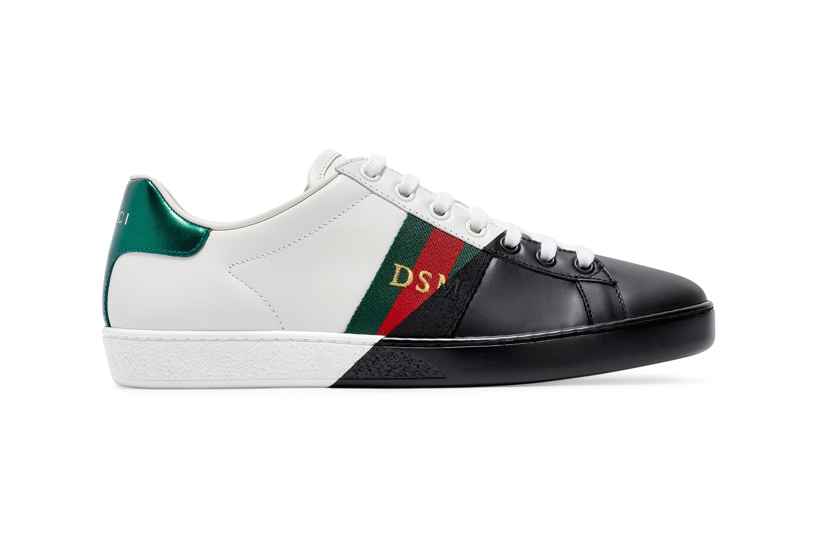 Dover Street Market Monochromarket Anniversary Collection Gucci Ace Sneaker