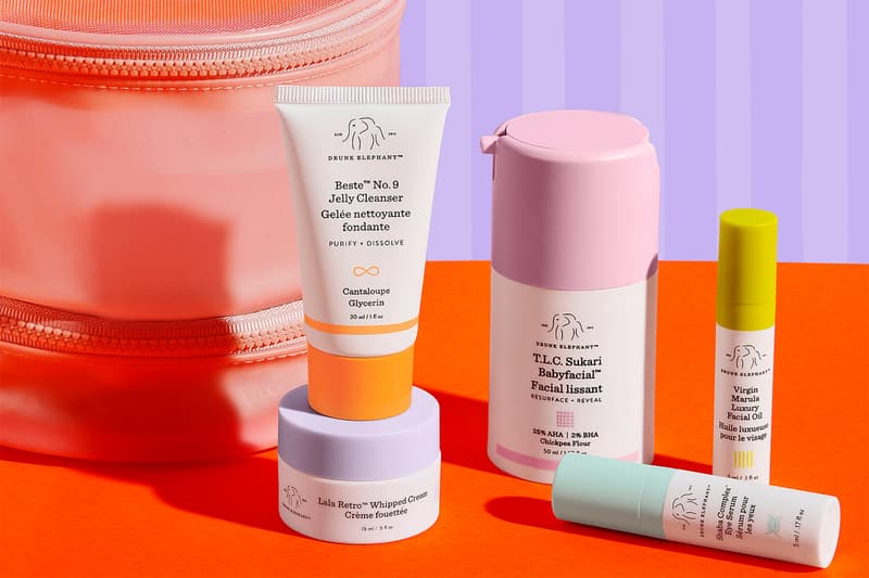 drunk elephant skincare brand beauty jelly cleanser babyfacial oil lala retro whipped cream