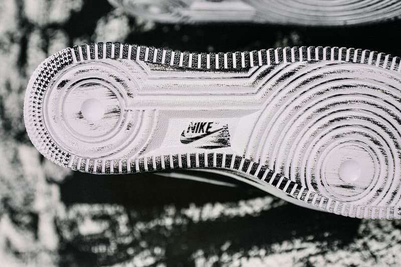 g dragon peaceminusone nike air force 1 07 paranoise sneakers collaboration black white shoes footwear sneakerhead