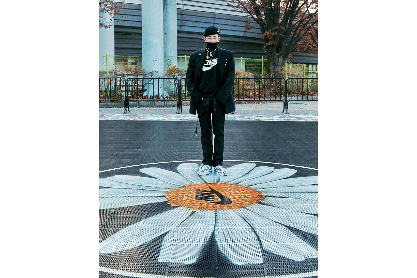 G-Dragon PEACEMINUSONE x Nike Air Force 1 Para-Noise Seoul Event Olympic Park