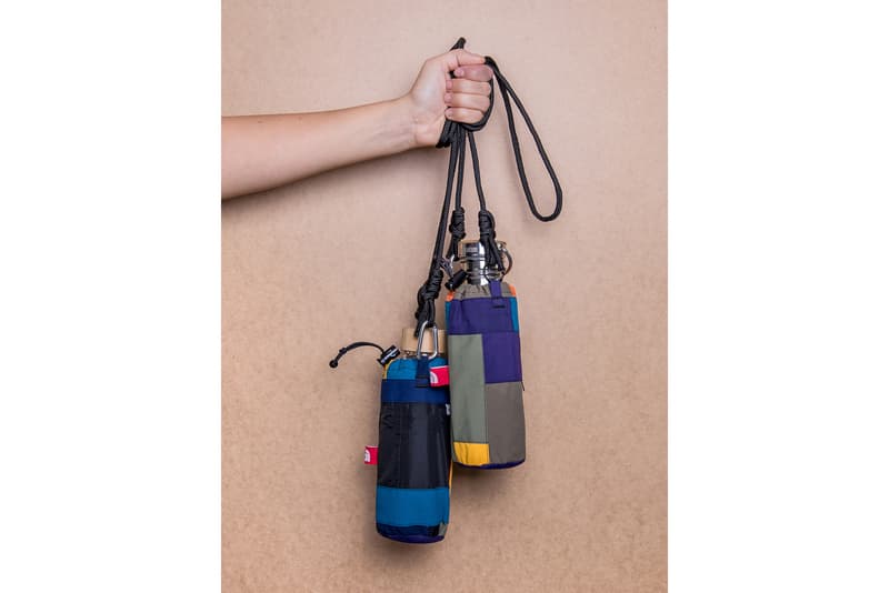 greater goods sustainable bottle bags recycle the north face military surplus fabric material garments