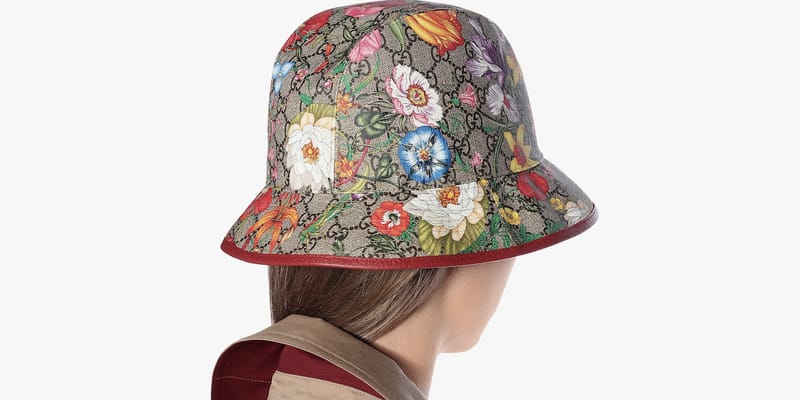 gucci hat floral