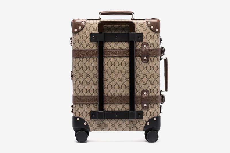 Gucci Monogram Logo Suitcase Globetrotter Bag Print Luxury Packing Travel