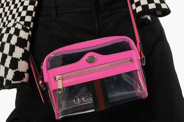 Put All Your Winter Essentials in Gucci's Ophidia Transparent Mini Bag