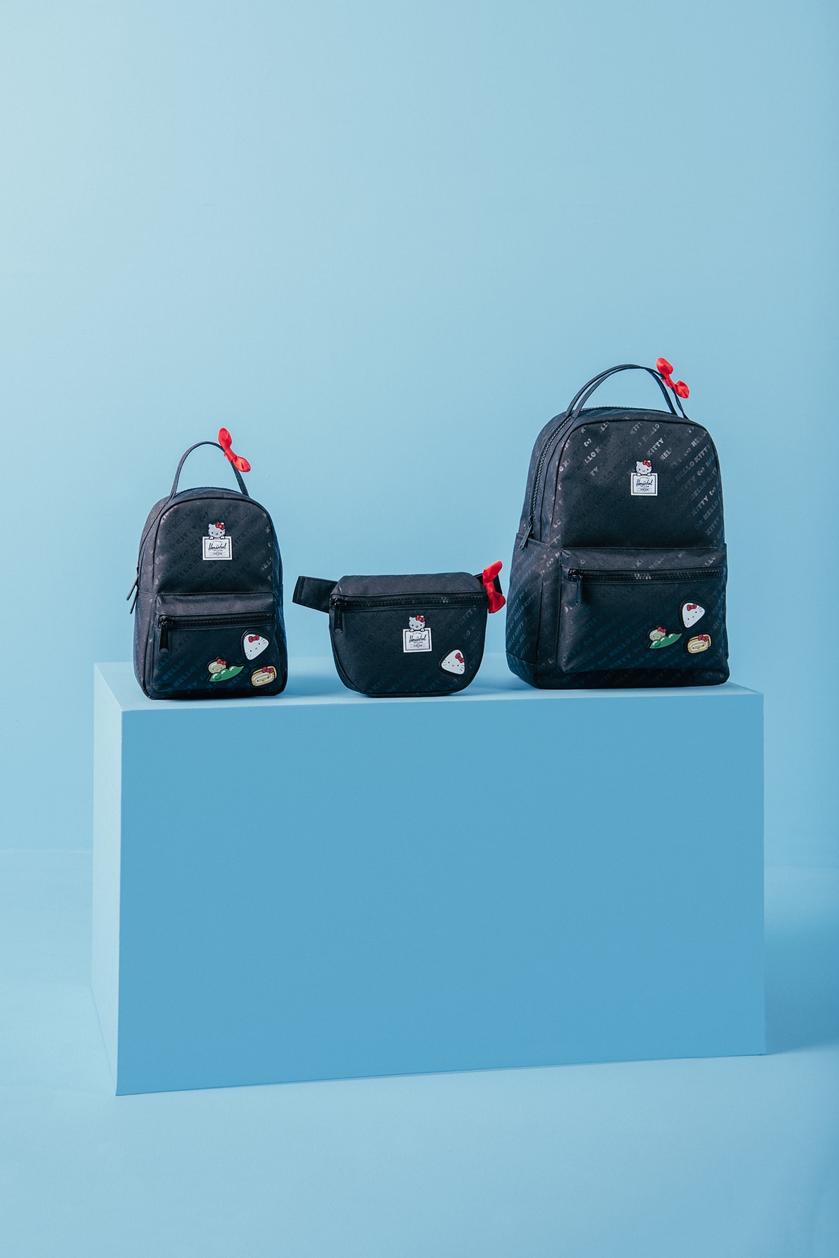 Hello Kitty x Hershel Collection Nova Backpack Fifteen Fanny Pack Black