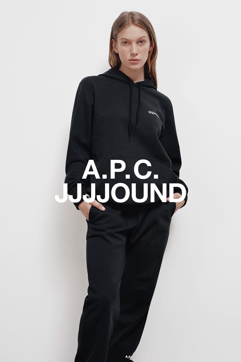 apc black hoodie