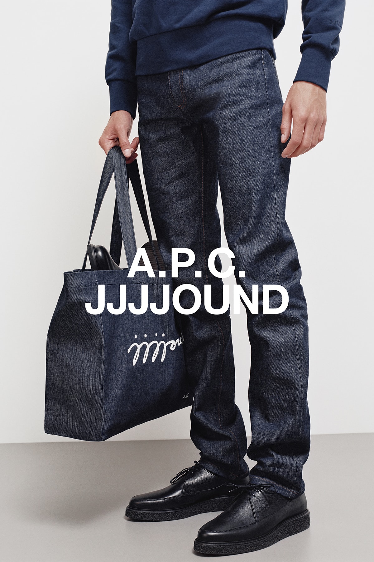 JJJJound x A.P.C. Collection Lookbook Shopping Bag