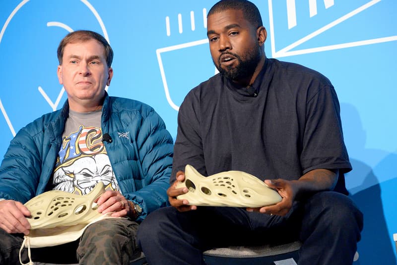 kanye west yeezy foam runner clog details sustainability algae fast company innovation festival steven smith