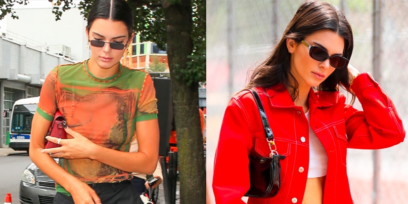 You Can Now Buy Kendall Jenner's Sold Out Patent Black By Far Bag - Grazia