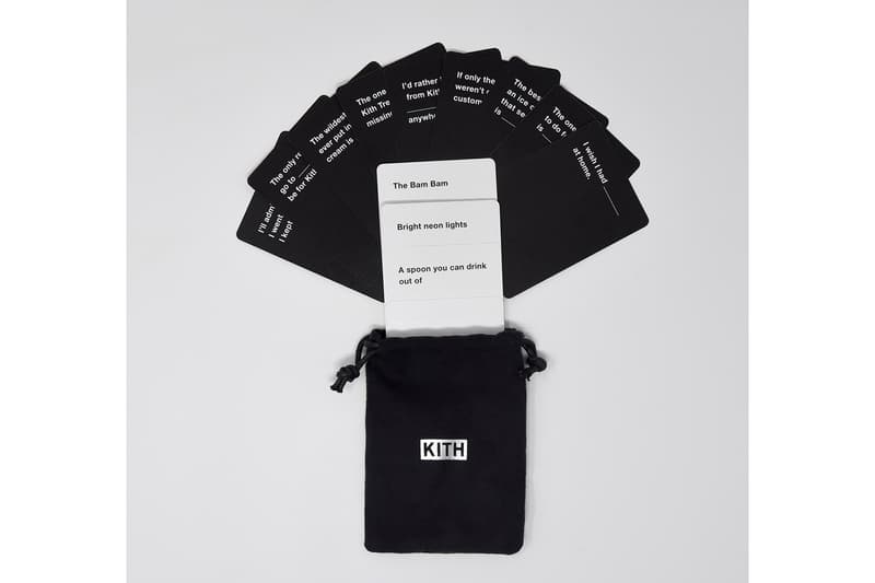 KITH Treats Collegiate Collection Carbs Against Vanity Cards