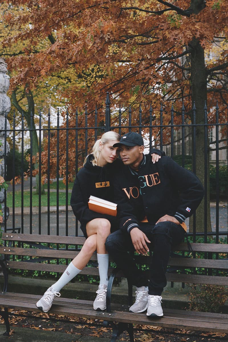 KITH x Vogue x Russell Athletic Love Thy City Collection Campaign Varsity Jacket Hoodie