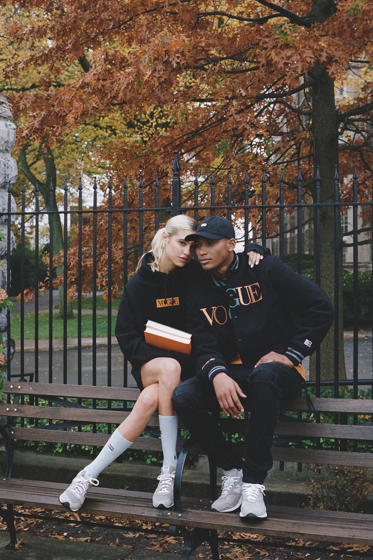 KITH x Vogue x Russell Athletic Love Thy City Collection Campaign Varsity Jacket Hoodie