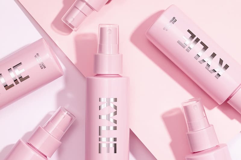 kylie jenner cosmetics skin black friday sale makeup setting spray pink bottle