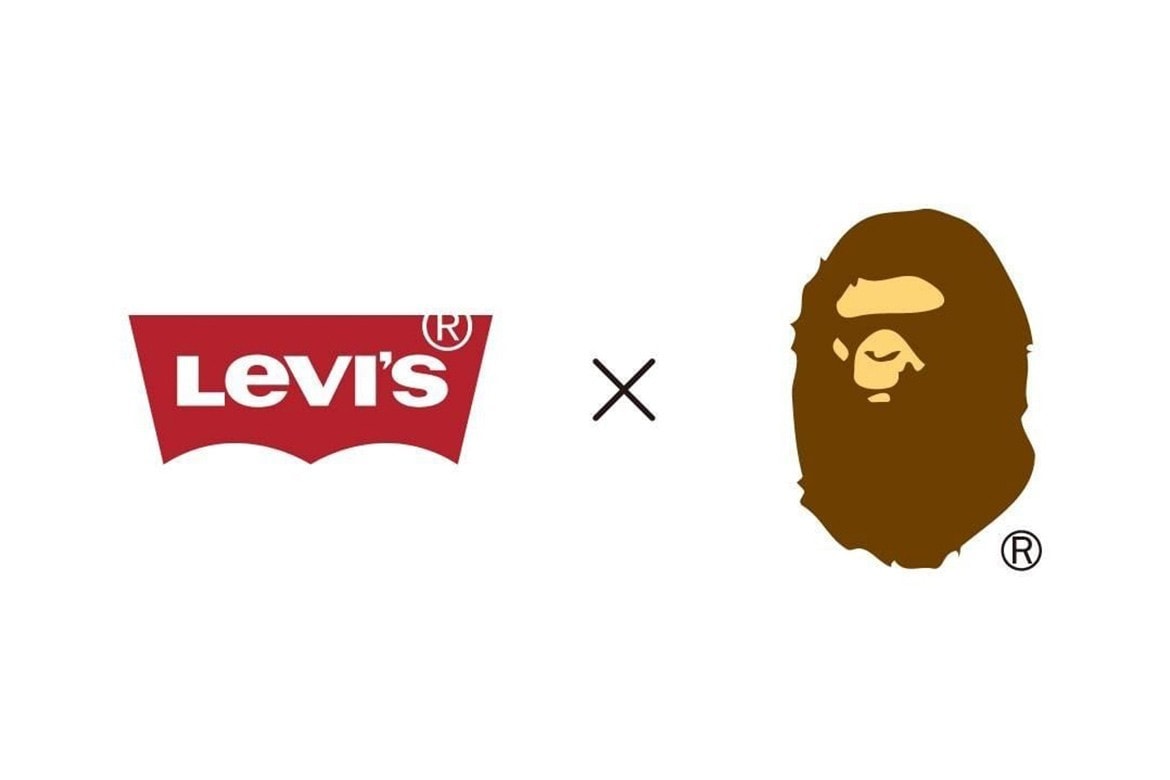 BAPE x Levi's Collaboration Collection Teaser Reveal Logo Brand Instagram 