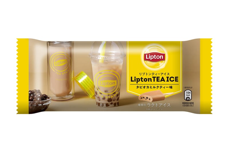 Lipton Releases Boba-Infused Milk Tea Ice Cream Bar in Japan