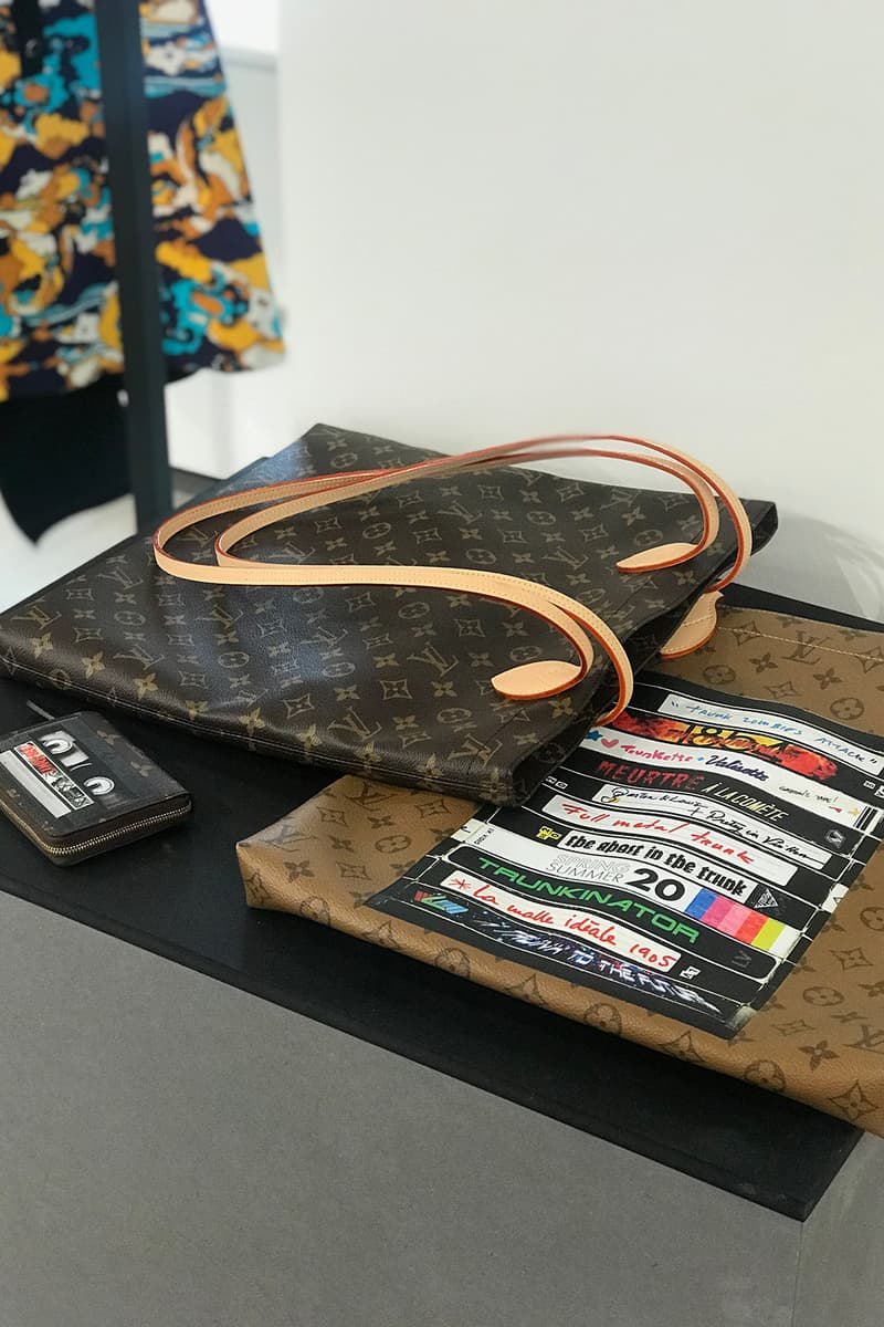 louis vuitton spring summer 2020 collection preview shoes sandals red white brown monogram bags LV blue red grey