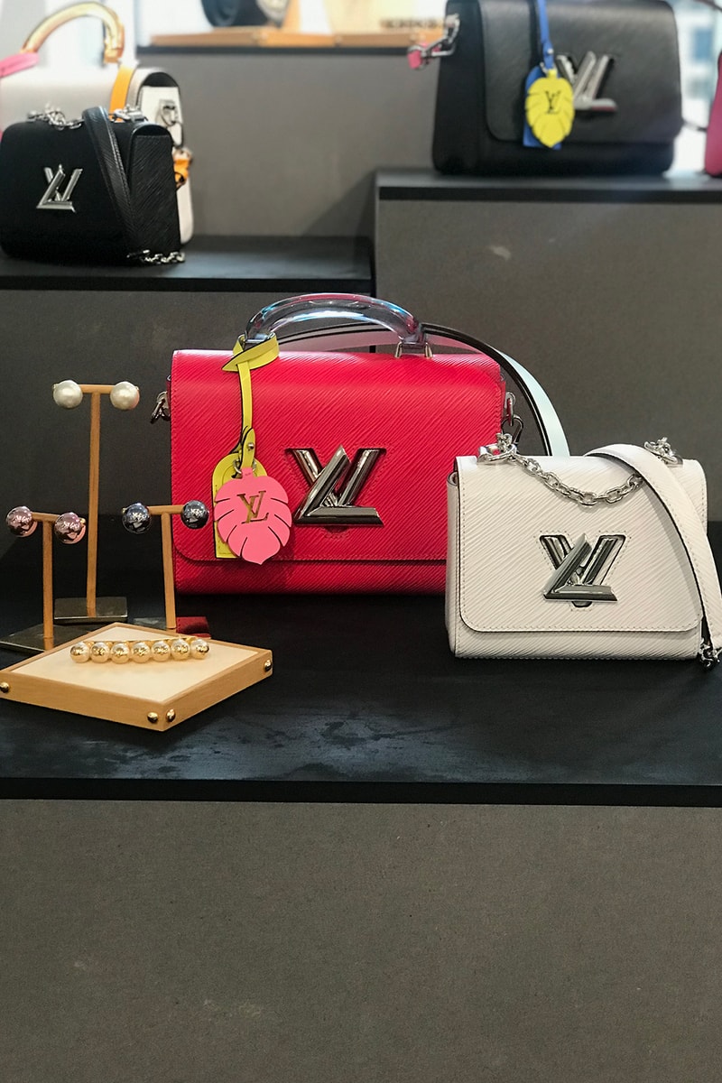 louis vuitton spring summer 2020 collection preview shoes sandals red white brown monogram bags LV blue red grey