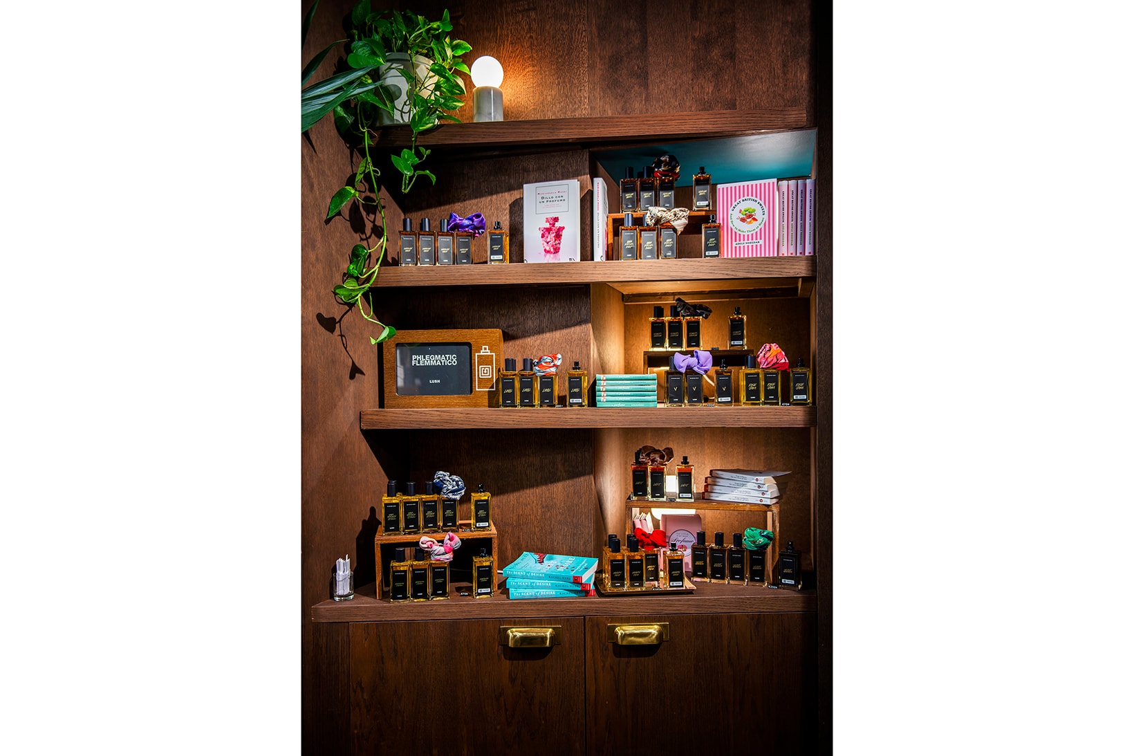 Lush Florence Concept Store Perfume Library