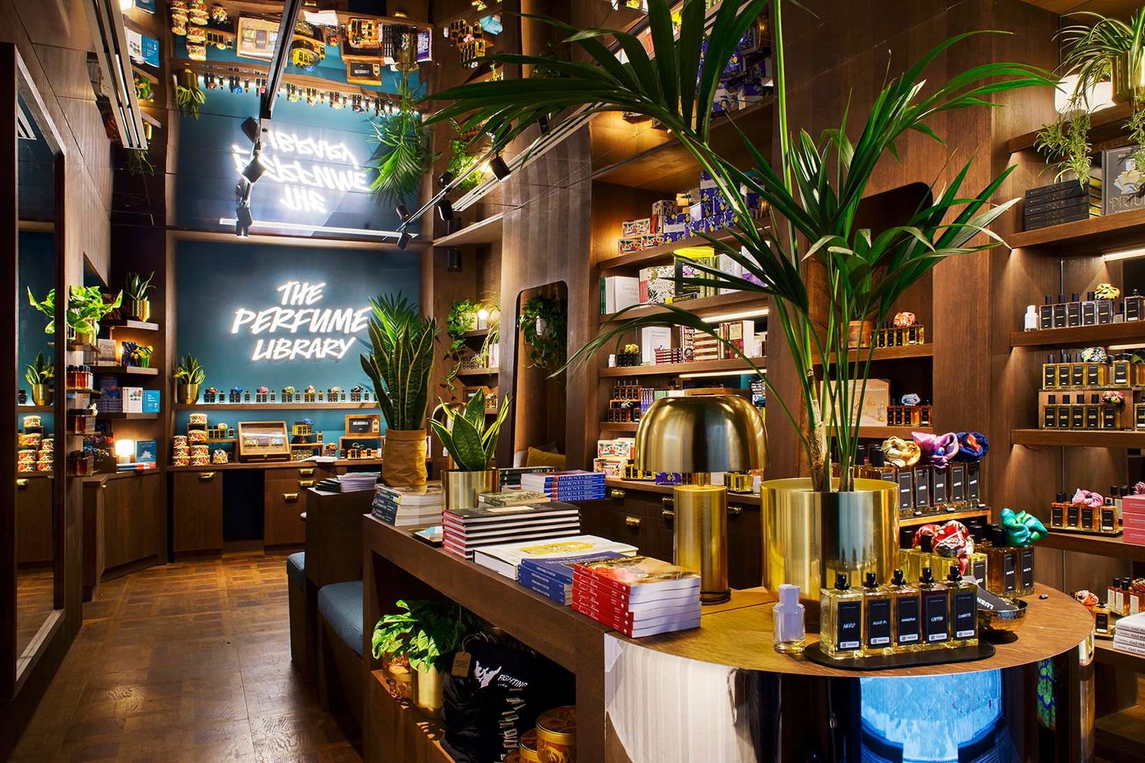 Lush Florence Concept Store Perfume Library