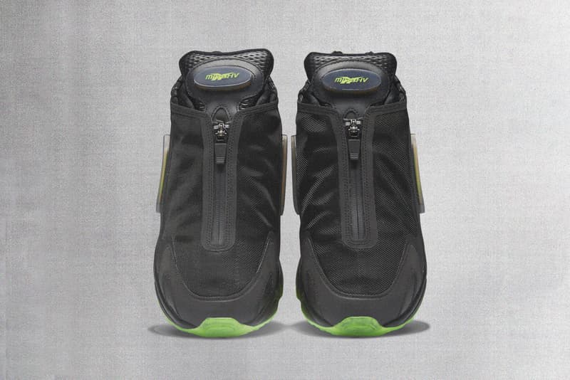 MISBHV x Reebok Daytona DMX 2.0 Release Date HBX Sneaker Trainer Shoe Black Neon Green Futuristic Drop Collaboration