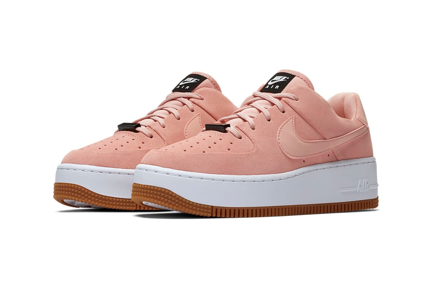 Nike Air Force 1 Sage Low Coral Stardust Pink Platform Women's sneakers trainers