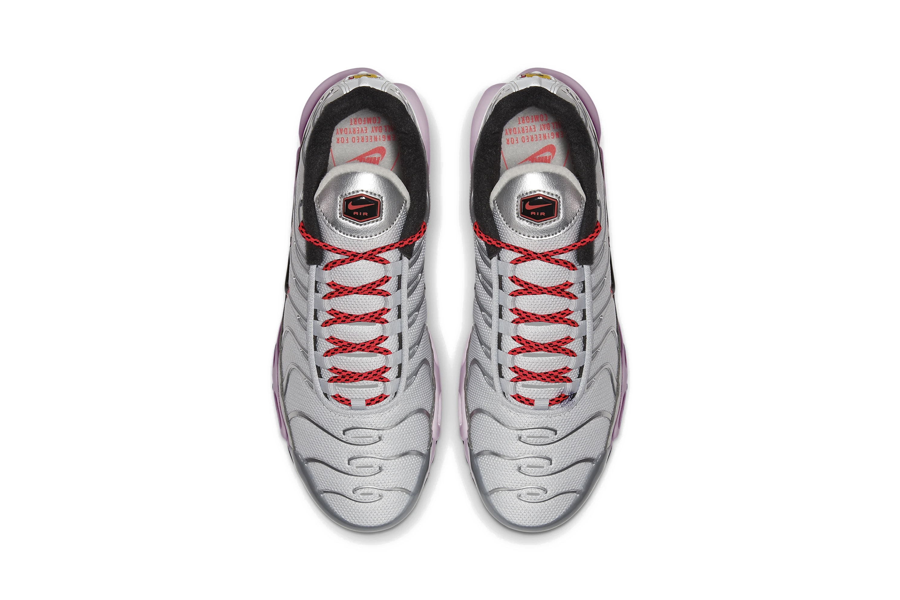 Nike Air Plus "Pink Foam/Metallic Silver" Sneaker 