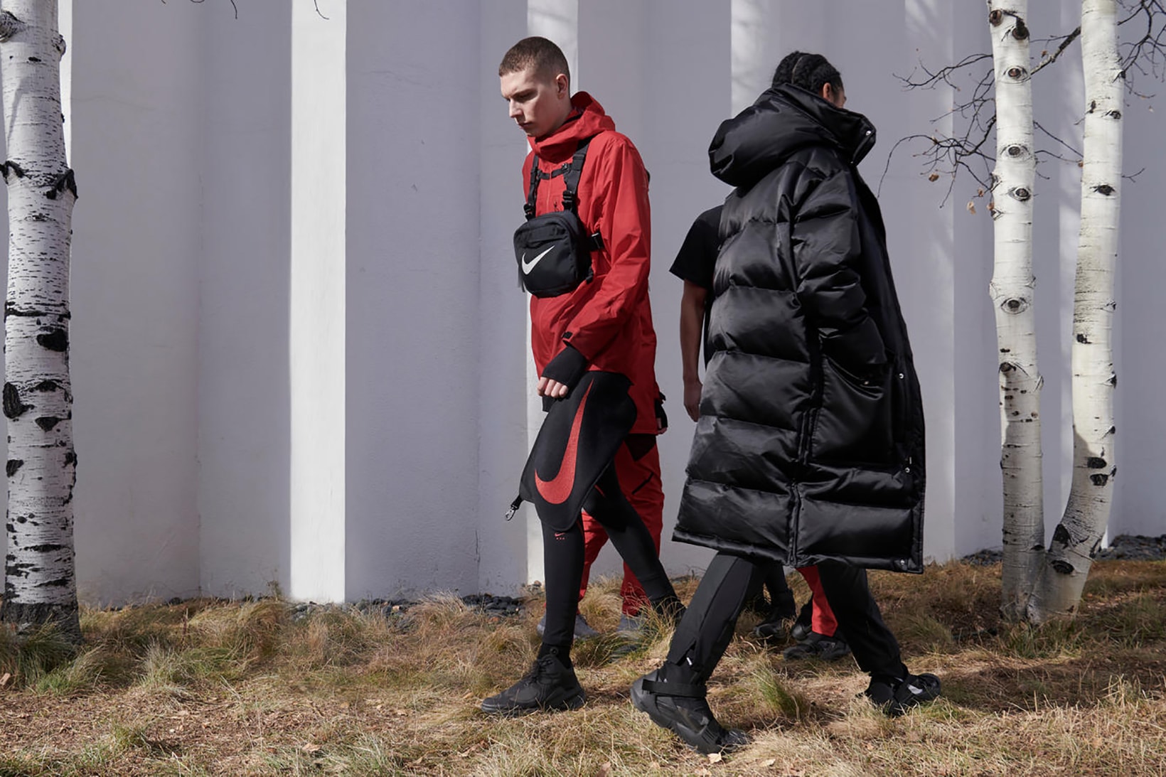 nike matthew m williams series 003 collaboration jackets bags red sportswear joyride cc3 setter black silver