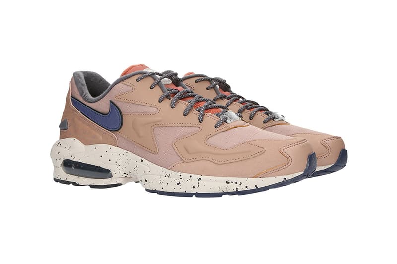 nikes air max 2 light lx sneakers beige brown purple shoes footwear sneakerhead