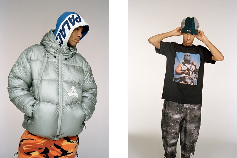 palace ultimo winter collection hoodies jackets beanies lookbook pink orange clothe fashion 