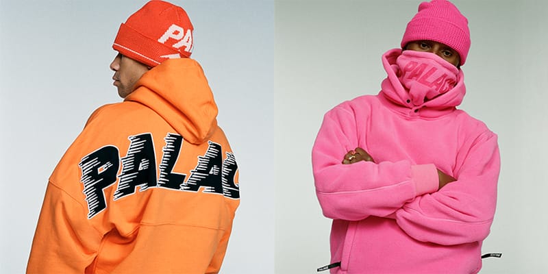 palace fleece hoodie