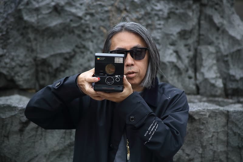 polaroid fragment design hiroshi fujiwara slr680 camera-collaboration 600 color film