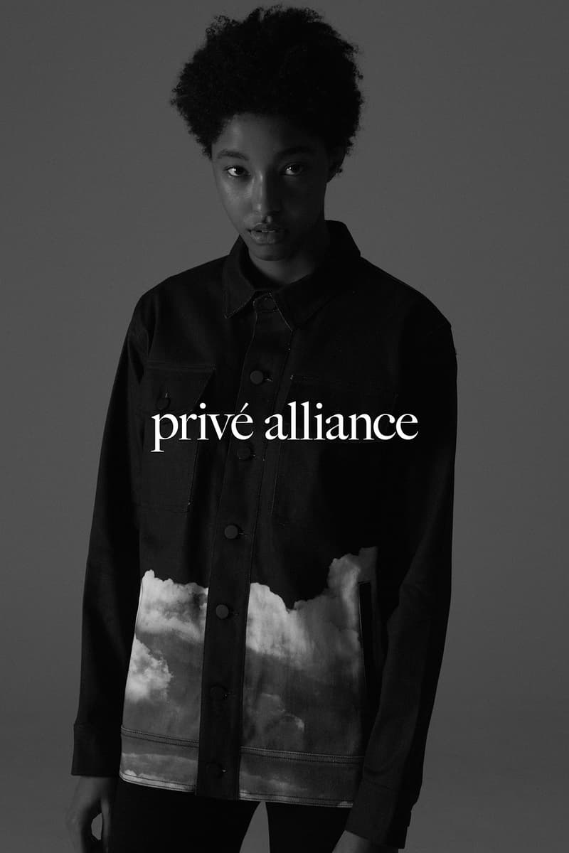 Privé by Baekhyun Fall Winter 2019 Collection Campaign Continuity Denim Jacket