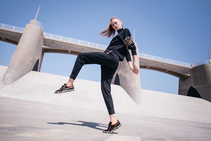puma sophia webster collaboration suede nova aeon cali sneakers sweatshirt sweatpants apparel footwear shoes