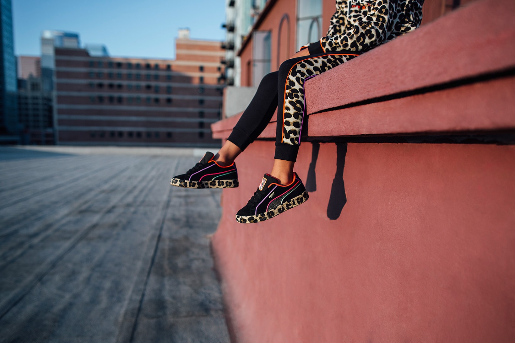 puma sophia webster collaboration suede nova aeon cali sneakers sweatshirt sweatpants apparel footwear shoes 