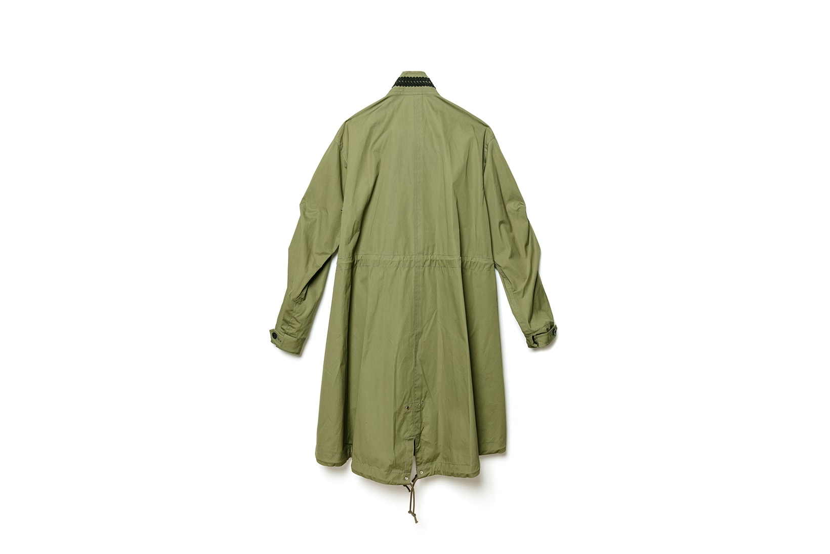 sacai dover street market exclusive napoleon jacket mods style coat black khaki outerwear fall winter