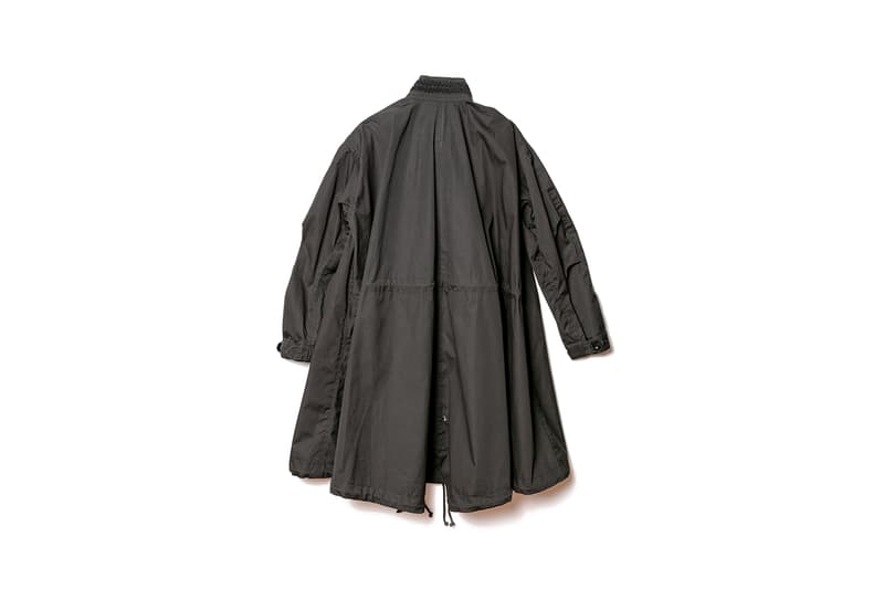 sacai dover street market exclusive napoleon jacket mods style coat black khaki outerwear fall winter