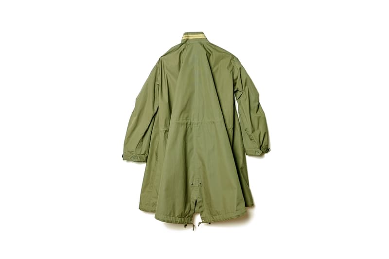 sacai dover street market exclusive napoleon jacket mods style coat black khaki outerwear fall winter