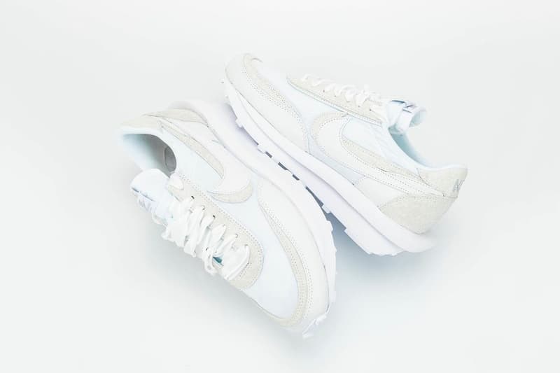 Sacai X Nike Ldwaffle White Closer Look Release Date Hypebae