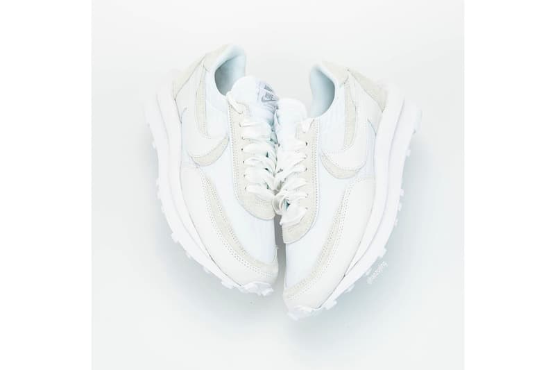 Sacai X Nike Ldwaffle White Closer Look Release Date Hypebae