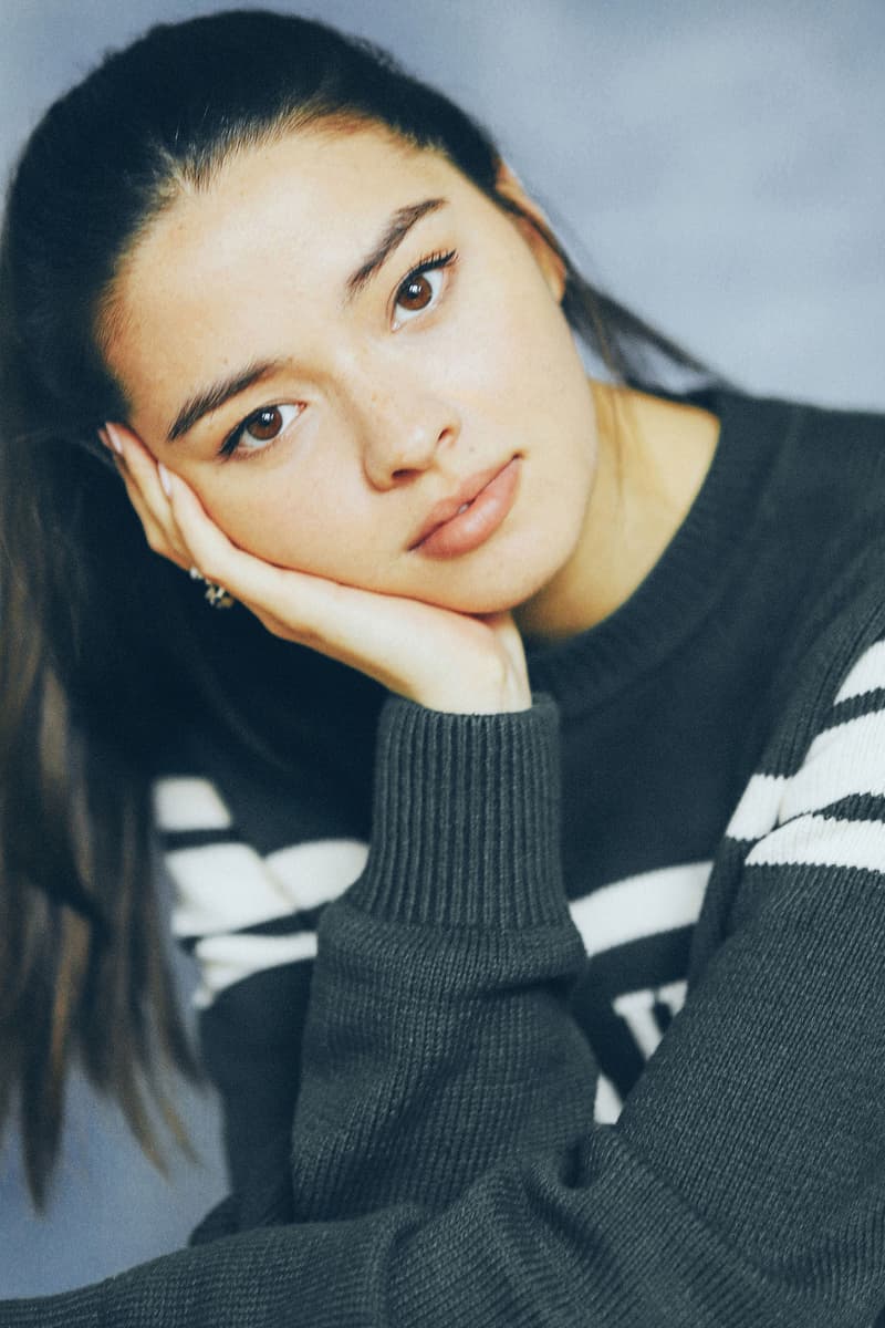 Saint Ivory NYC Semester 1 Collection Script Logo Sweater