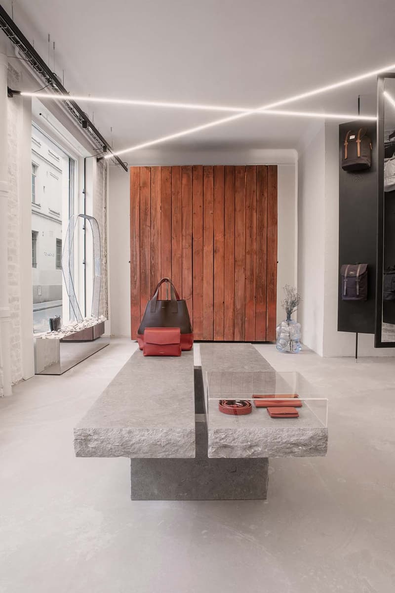 Sandqvist Paris Flagship Store Interior Design Wingårhs Marais Stockholm Sweden Bags Accessories Sustainable
