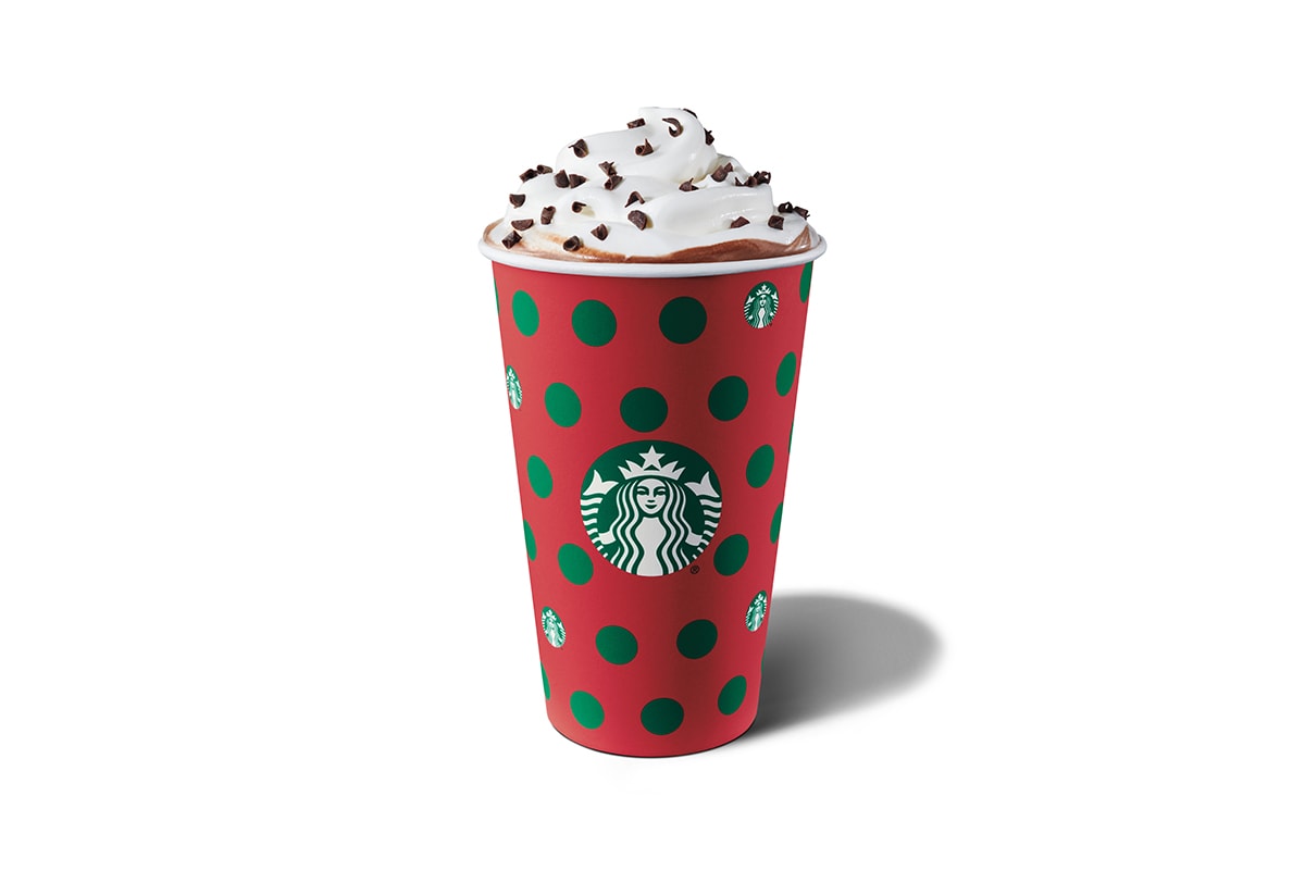 Starbucks Holiday 2019 Drink Menu Peppermint Mocha