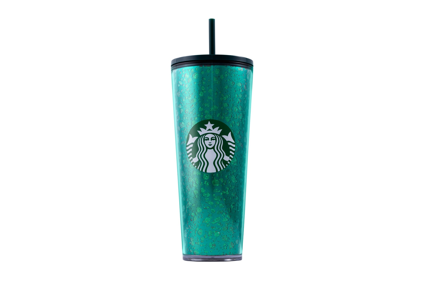 Starbucks Holiday 2019 Reusable Cups Mercury Flake Green Glitter